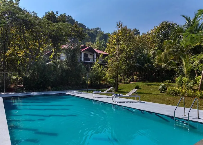 Saffronstays Alma Grove 3 Bedroom Pet Friendly With Pool & Nature View Kashid